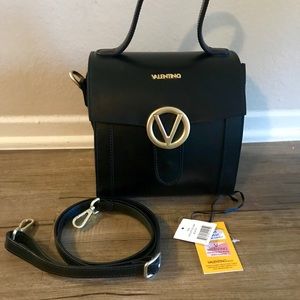 SOLD❌ Mario Valentino Agnes Leather Crossbody Bag